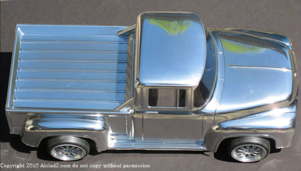 Alclad II C metal finish stepside truck model